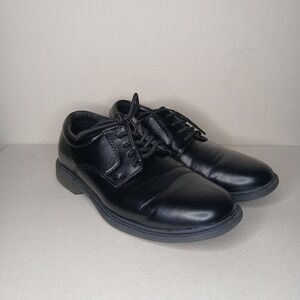 Stacy Adams Boys Black Dress Shoes Lace‎ Up Size 4M Formal School